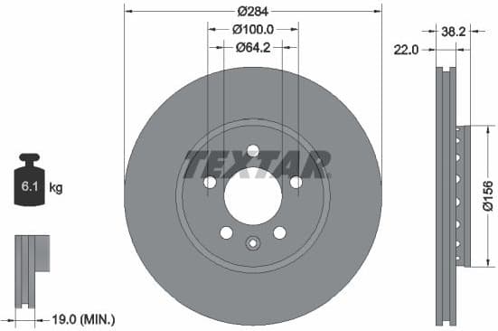 Brake Disc 92103400
