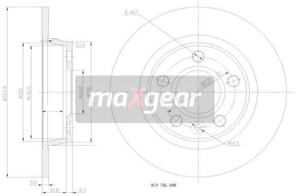 Brake Disc 19-0776MAX