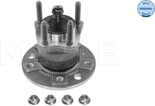 Wheel Hub MEYLE-ORIGINAL: True to OE. 614 752 0001
