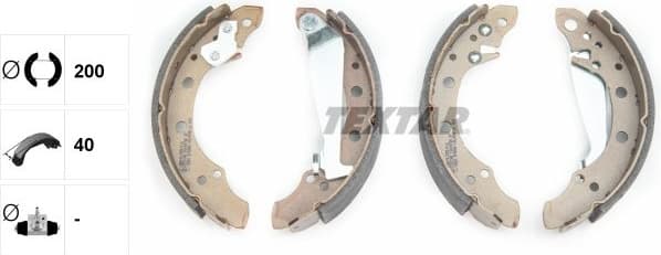 Brake Shoe Set 91044700
