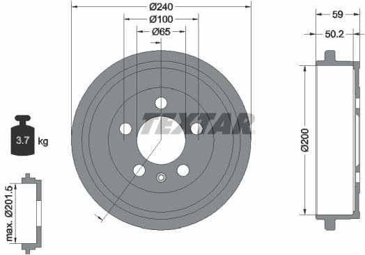 Brake Drum 94023800