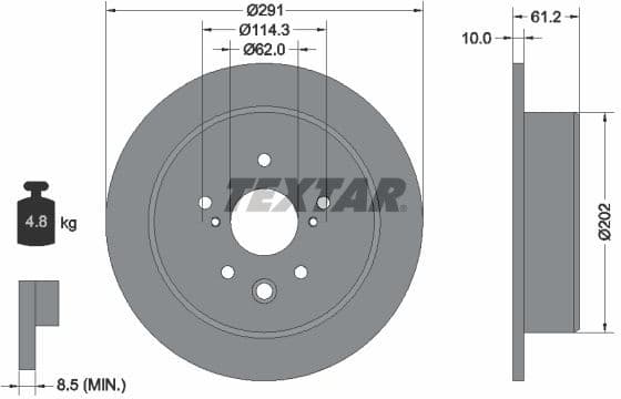 Brake Disc PRO 92179803