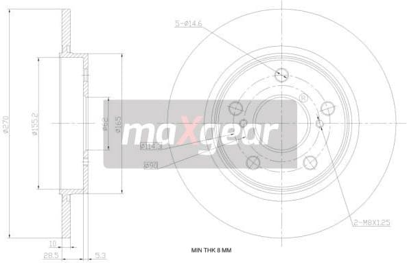 Brake Disc 19-1869