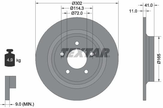Brake Disc 92148200