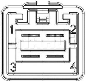 Resistor, interior blower BEHR *** PREMIUM LINE *** ABR 104 000P - image 3