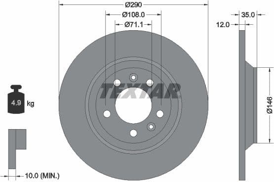 Brake Disc PRO 92129603