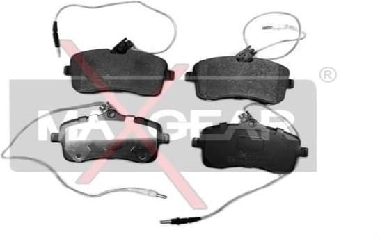 Brake Pad Set, disc brake 19-0560