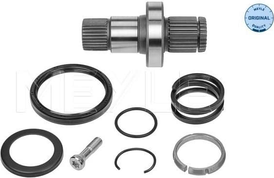 Stub Shaft, differential MEYLE-ORIGINAL: True to OE. 100 498 0245