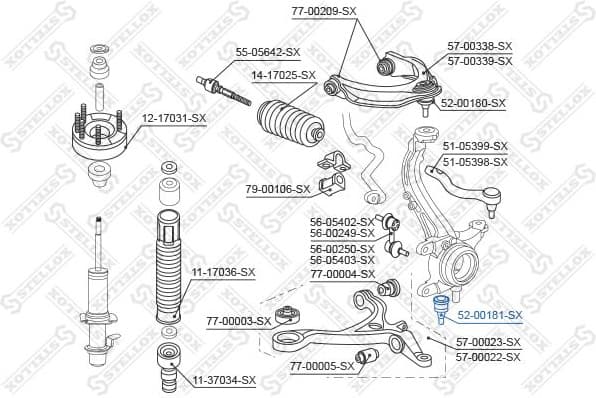 Ball Joint 52-00181-SX