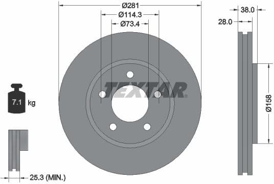 Brake Disc 92108300