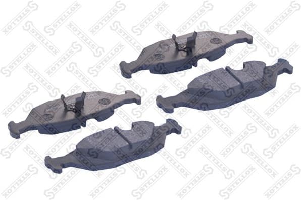 Brake Pad Set, disc brake 166 020-SX