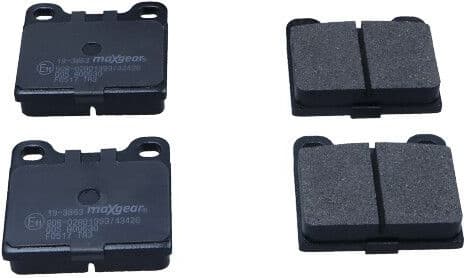 Brake Pad Set, disc brake 19-3863