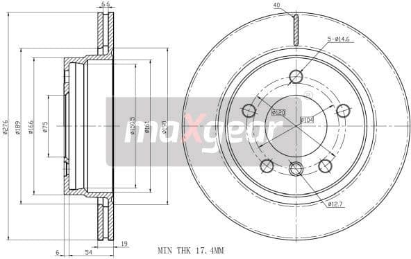 Brake Disc 19-0846