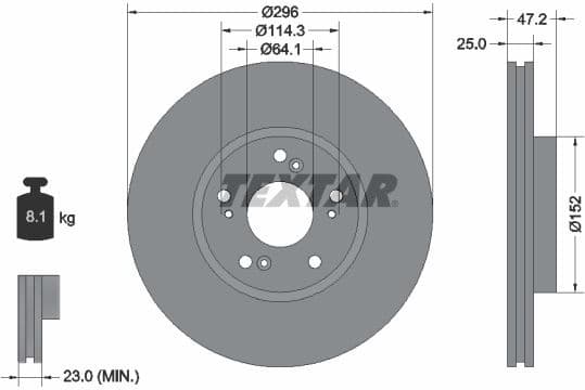 Brake Disc 92195000