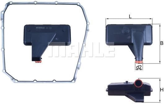 Hydraulic Filter, automatic transmission HX185D