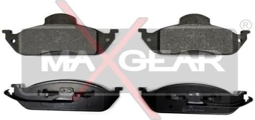 Brake Pad Set, disc brake 19-0677