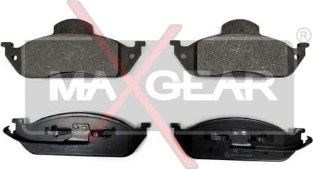 Brake Pad Set, disc brake 19-0677 - image 2