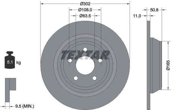 Brake Disc PRO 92268703