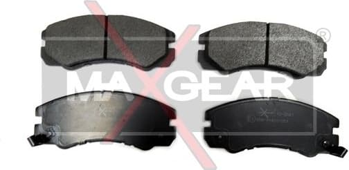 Brake Pad Set, disc brake 19-0581