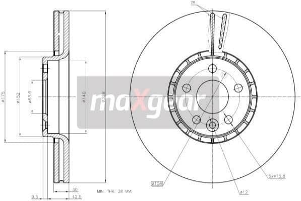 Brake Disc 19-2336
