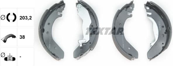 Brake Shoe Set 91043900
