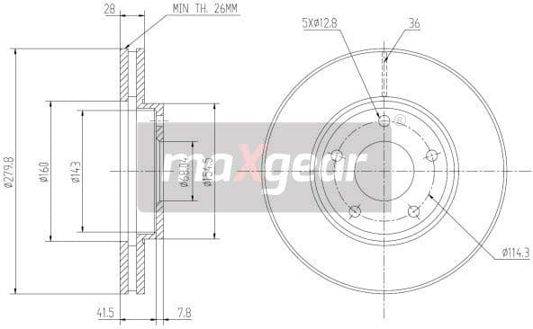Brake Disc 19-0951