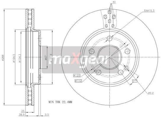 Brake Disc 19-1796 - image 2