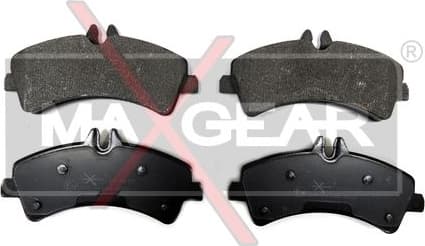 Brake Pad Set, disc brake 19-0670 - image 2