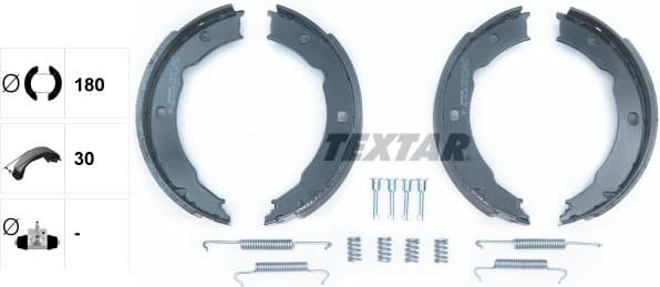 Brake Shoe Set, parking brake 91054800