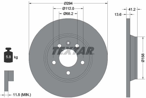 Brake Disc PRO 92098103