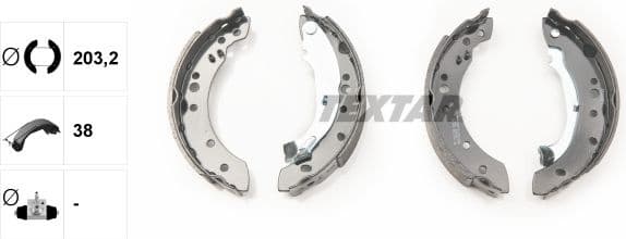 Brake Shoe Set 91059800