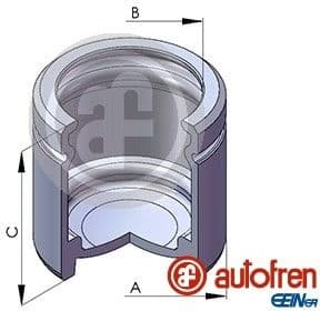 Piston, brake caliper D025563