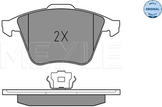 Brake Pad Set, disc brake MEYLE-ORIGINAL: True to OE. 025 239 1218 - image 2
