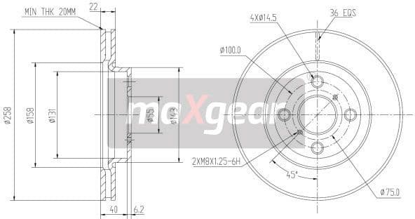Brake Disc 19-1817