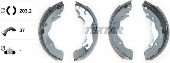 Brake Shoe Set 91061700