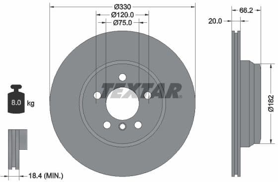 Brake Disc PRO 92241903