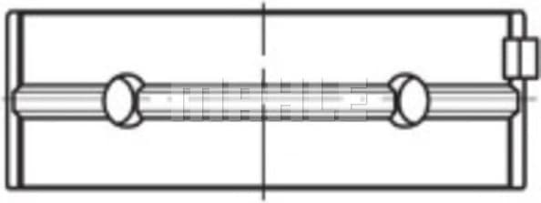 Crankshaft Bearing 081 HL 21839 050 - image 2