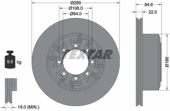 Brake Disc 93089600