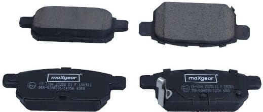 Brake Pad Set, disc brake 19-3396