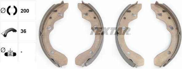 Brake Shoe Set 91047400
