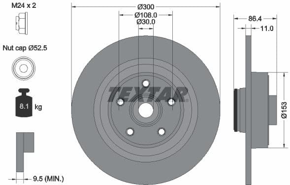Brake Disc PRO 92159803