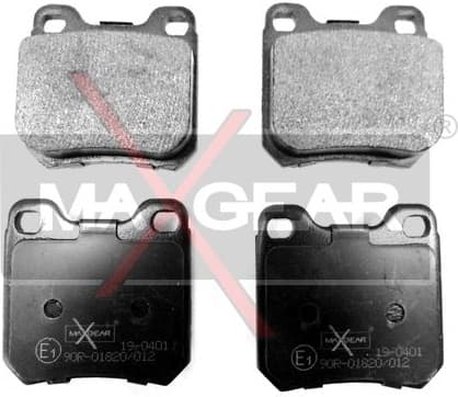 Brake Pad Set, disc brake 19-0401