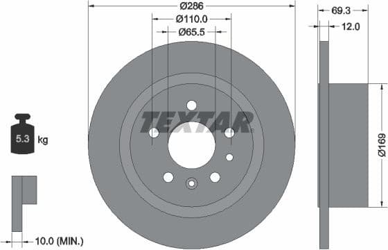 Brake Disc PRO 92067003