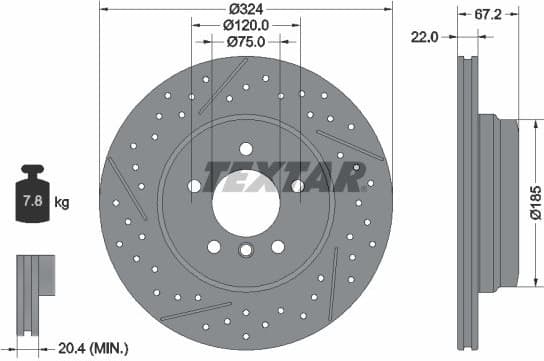 Brake Disc PRO 92231203