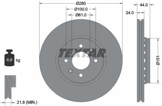Brake Disc PRO 92254603