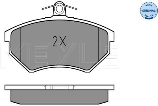 Brake Pad Set, disc brake MEYLE-ORIGINAL: True to OE. 025 209 0119/W - image 2