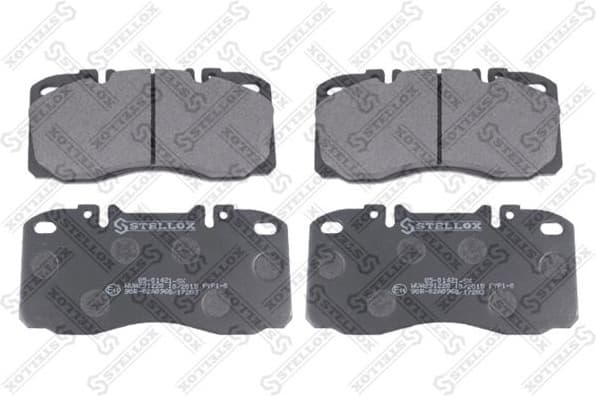 Brake Pad Set, disc brake 85-01421-SX