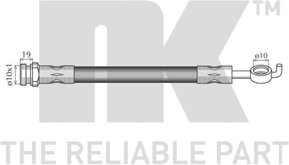 Brake Hose 854820 - image 2