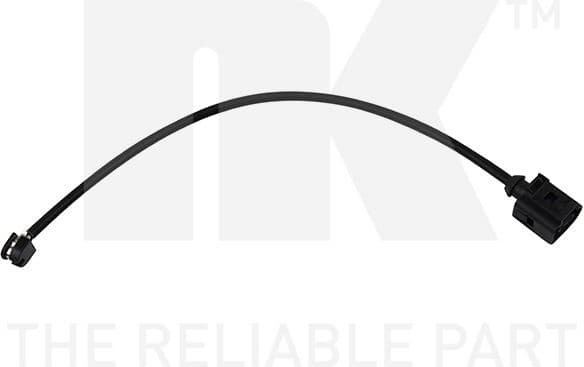 Warning Contact, brake pad wear 280215