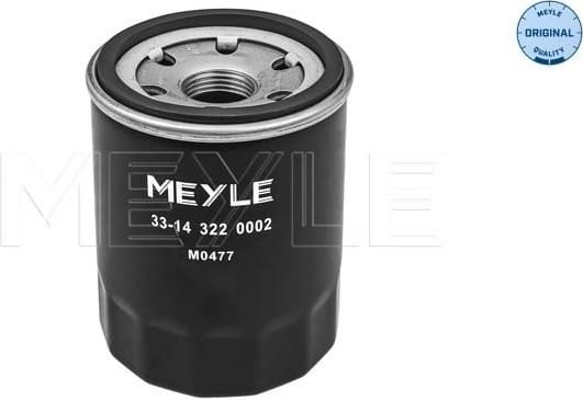 Oil Filter MEYLE-ORIGINAL: True to OE. 33-14 322 0002